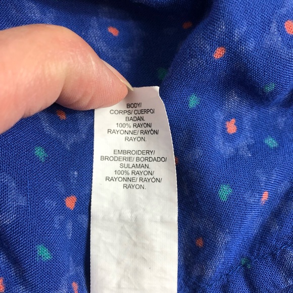 Irving & Fine for Lucky Brand Embroidered Dress M - Picture 5 of 8